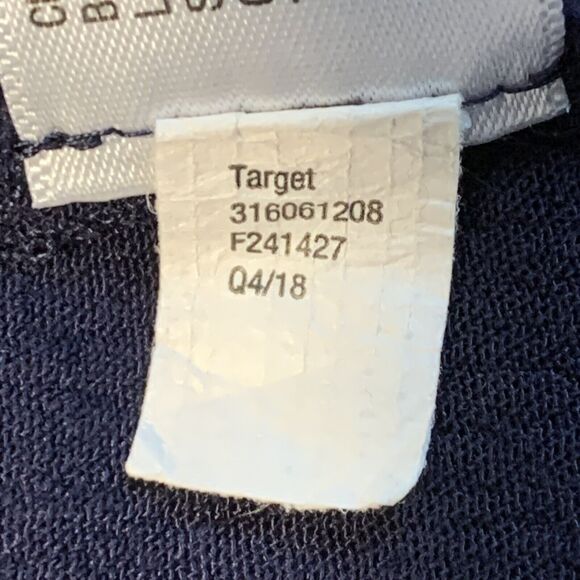 Knox Rose Open Cardigan Women M Blue Embroidery Rayon Soft Fabric Flared D22 - Picture 9 of 13